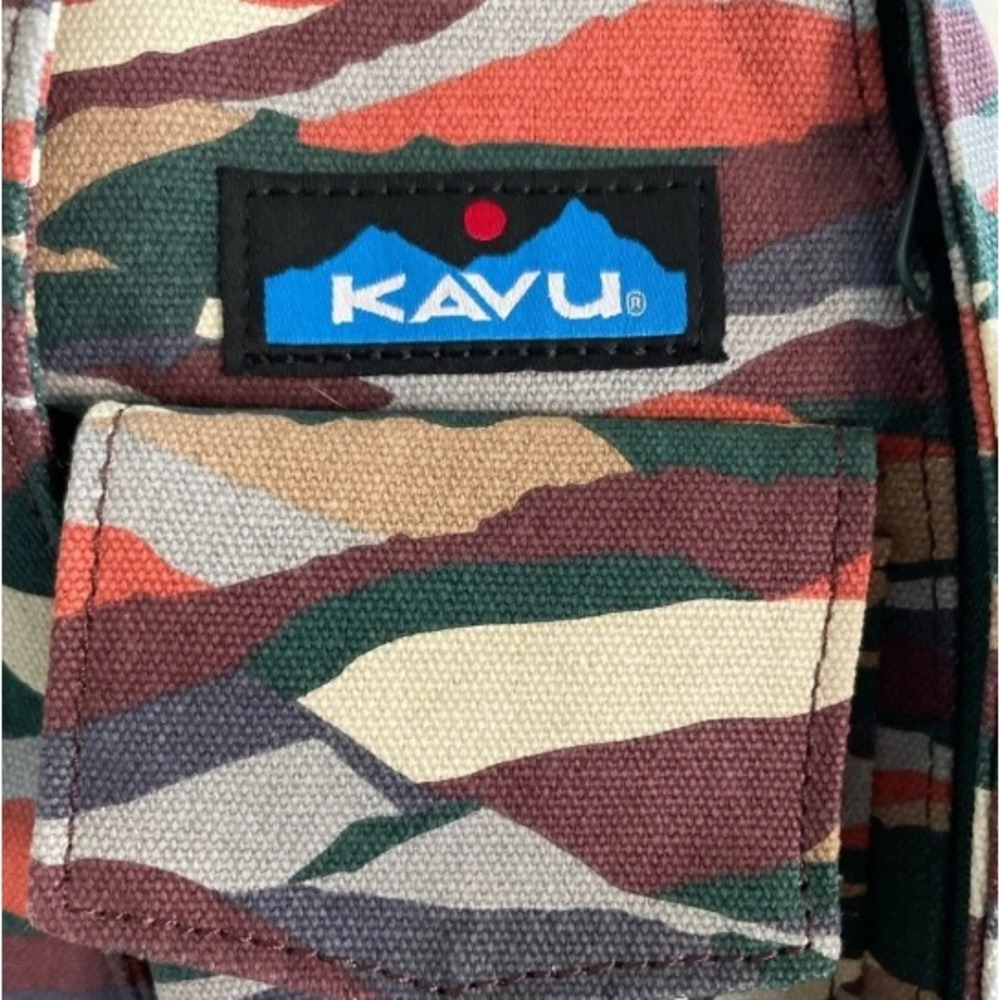 Kavu Rope Bag Sling Pack Canvas Discontinued Color: Rolling Hills (Multicolor) - Picture 2 of 10